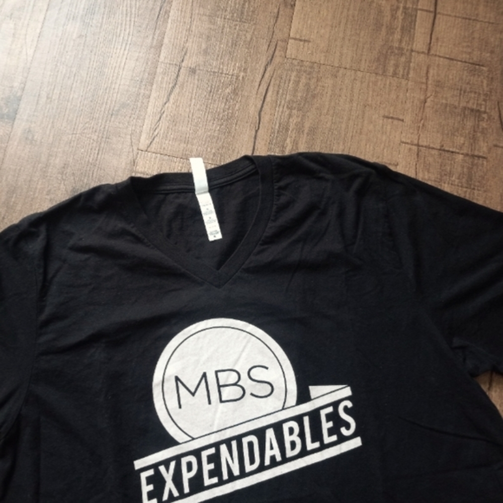 V Neck MBS Expendables 100% Cotton 👕  T-shirt